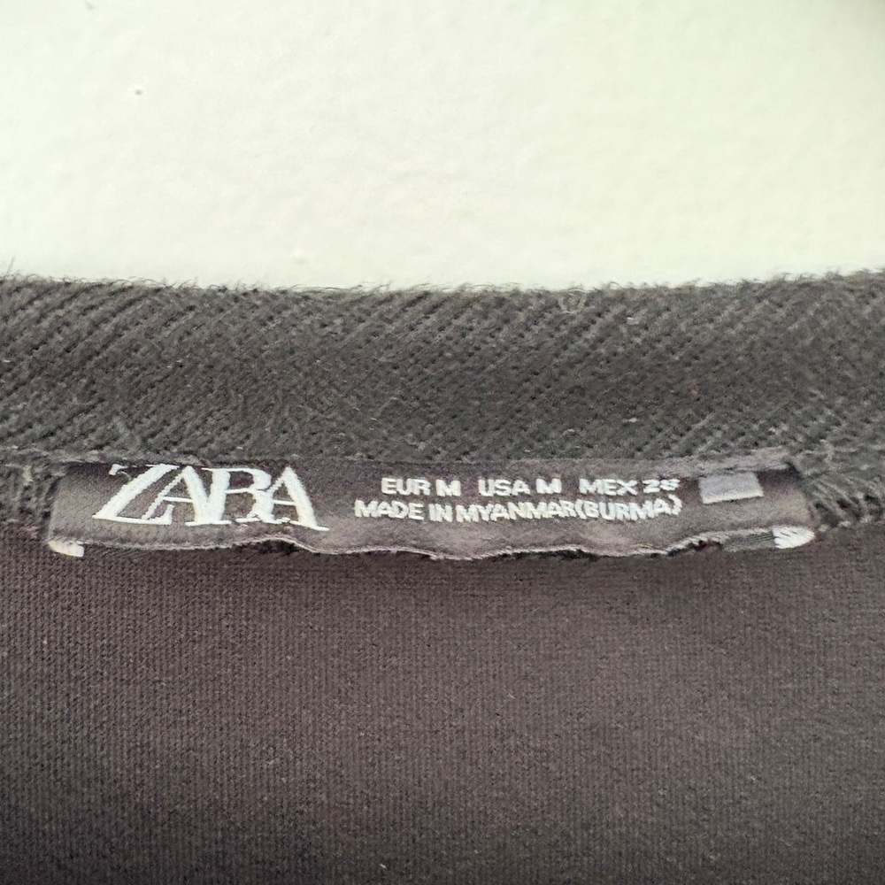 Zara mini dress with faux pockets - Picture 3 of 5